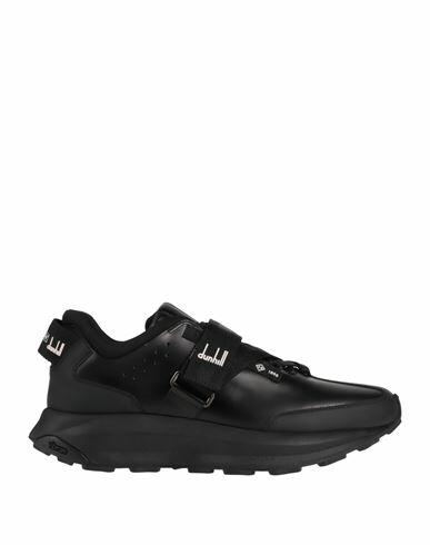 Dunhill Man Sneakers Black Soft Leather Cover