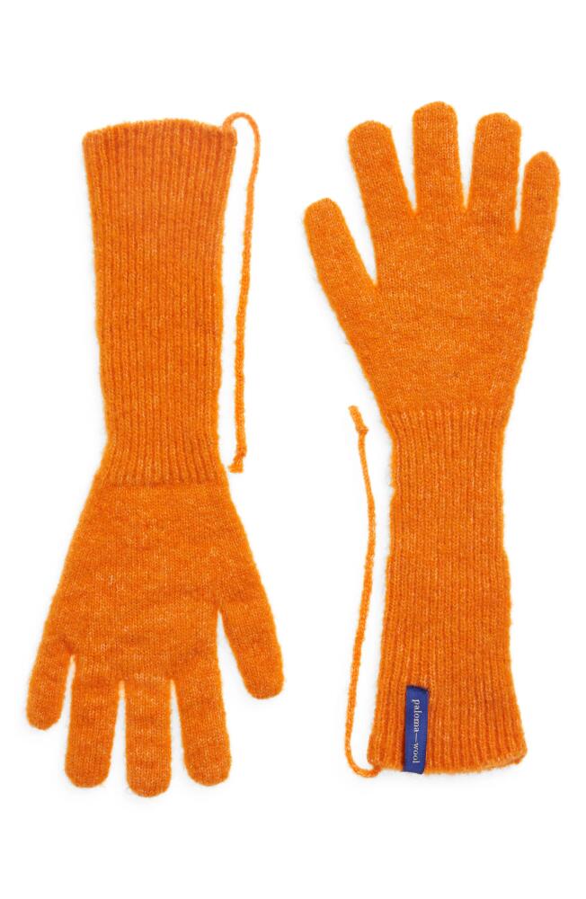 Paloma Wool Peter Wool & Alpaca Blend Gloves in Orange Cover