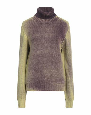 Aragona Woman Turtleneck Purple Cashmere Cover