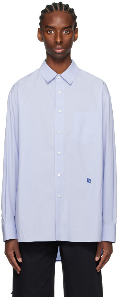 ADER error Blue Significant Droptail Shirt Cover