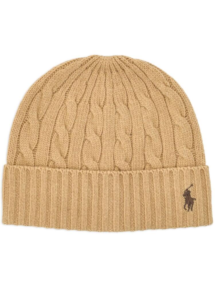 Polo Ralph Lauren Polo Pony beanie - Neutrals Cover