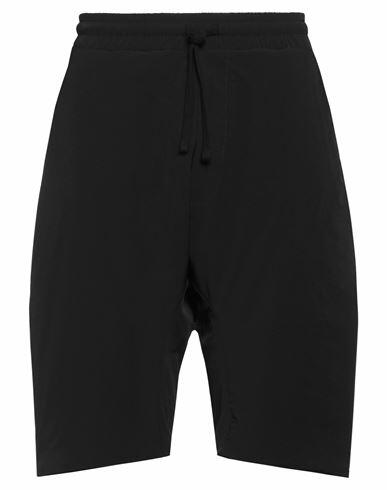 Thom Krom Man Shorts & Bermuda Shorts Black Nylon, Elastane Cover