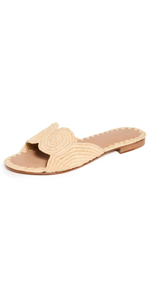 Carrie Forbes Naima Slides Natural Raffia Cover