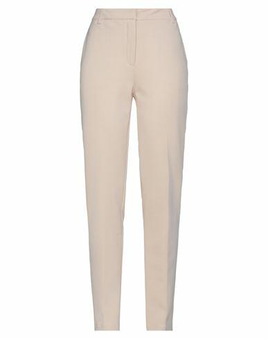 Emma & Gaia Woman Pants Beige Viscose, Polyamide, Elastane Cover