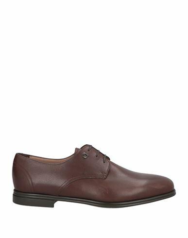 Ferragamo Man Lace-up shoes Cocoa Leather Cover