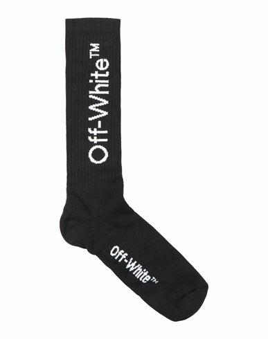 Off-white Man Socks & Hosiery Black Cotton, Polyamide, Elastane Cover