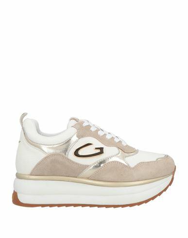 Alberto Guardiani Woman Sneakers Ivory Leather Cover