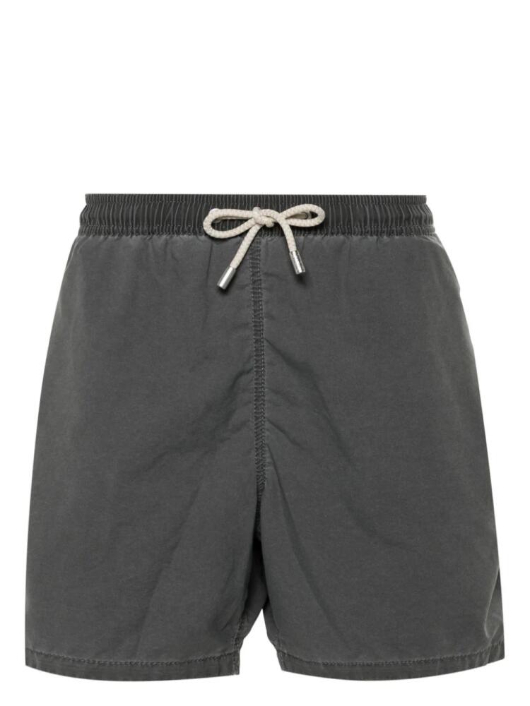 MC2 Saint Barth logo-patch swim shorts - Grey Cover