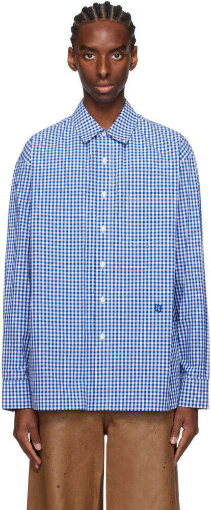 ADER error Blue Significant Droptail Shirt Cover