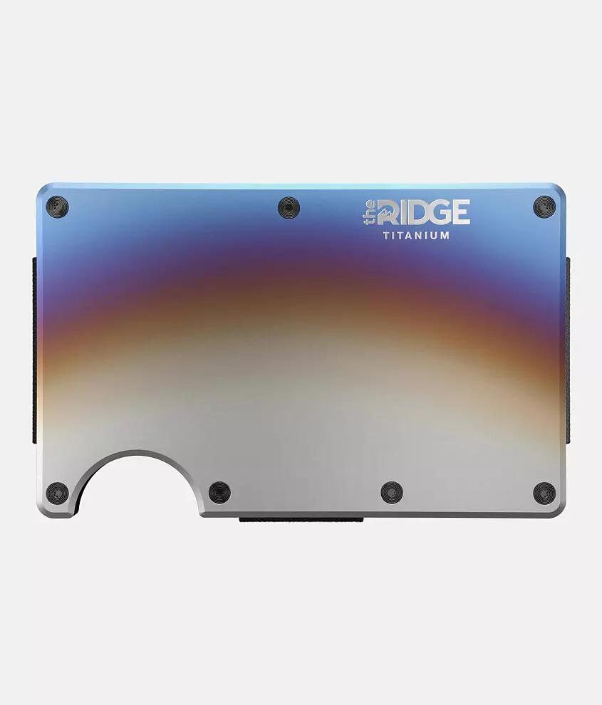 The Ridge Burnt Titanium Wallet Cover