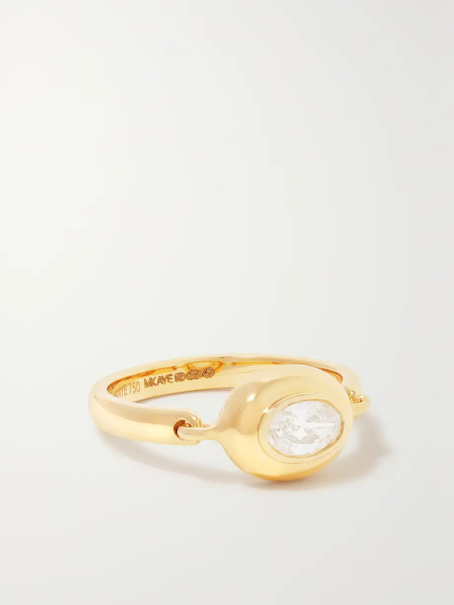 Melissa Kaye - Lenox Reign 18-karat Gold Diamond Ring - 6 Cover