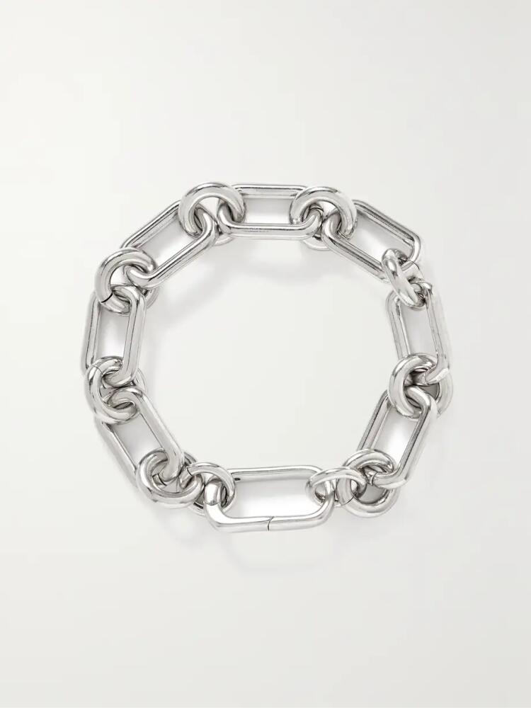 Laura Lombardi - + Net Sustain Cresca Recycled Platinum-plated Bracelet - Silver Cover