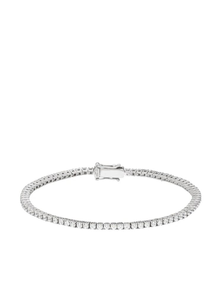 VEYNOU 18kt white gold Tennis diamond bracelet - Silver Cover