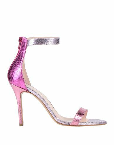 Marc Ellis Woman Sandals Pink Leather Cover