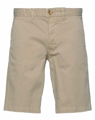 Blauer Man Shorts & Bermuda Shorts Sand Cotton, Elastane Cover