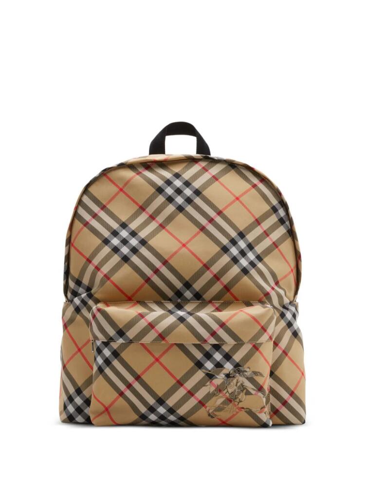 Burberry Nova Check backpack - Neutrals Cover