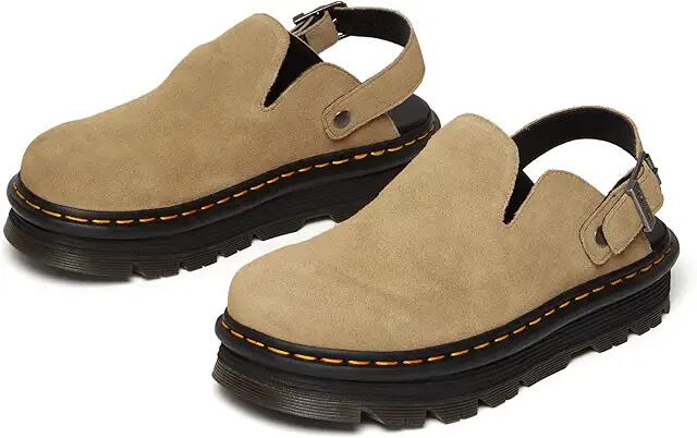 Dr. Martens Zeb Zag Mule (Savannah Tan E.H Suede) Shoes Cover