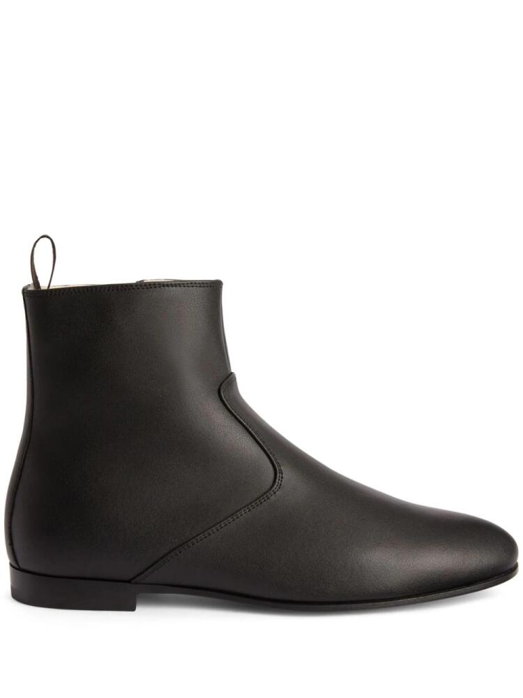 Giuseppe Zanotti Ron leather ankle boots - Black Cover