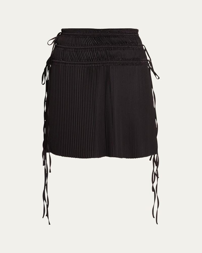 Helmut Lang Pleated Mini Skirt Cover