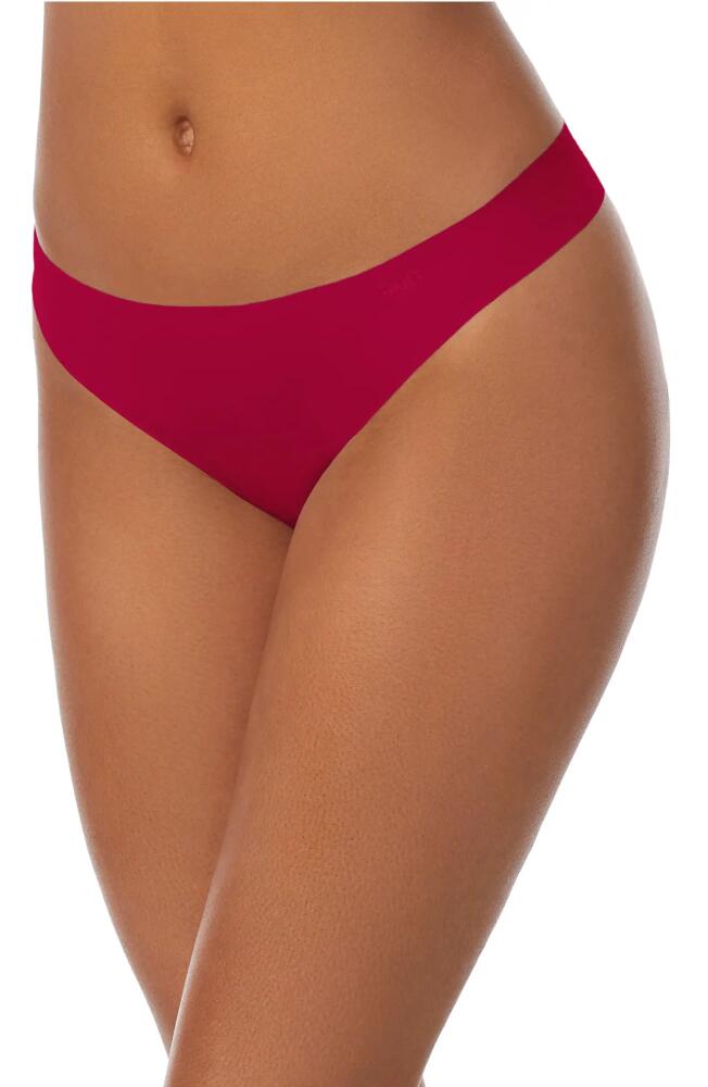 DKNY Litewear Cut Anywhere Thong in Persian Red Cover