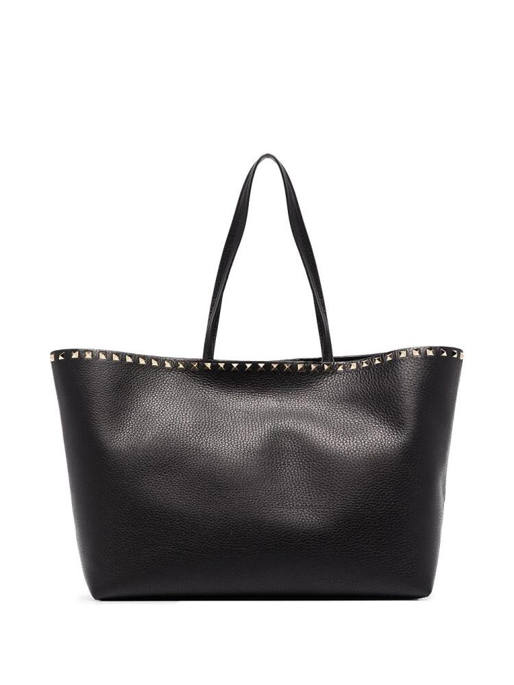 Valentino Garavani Rockstud leather tote bag - Black Cover