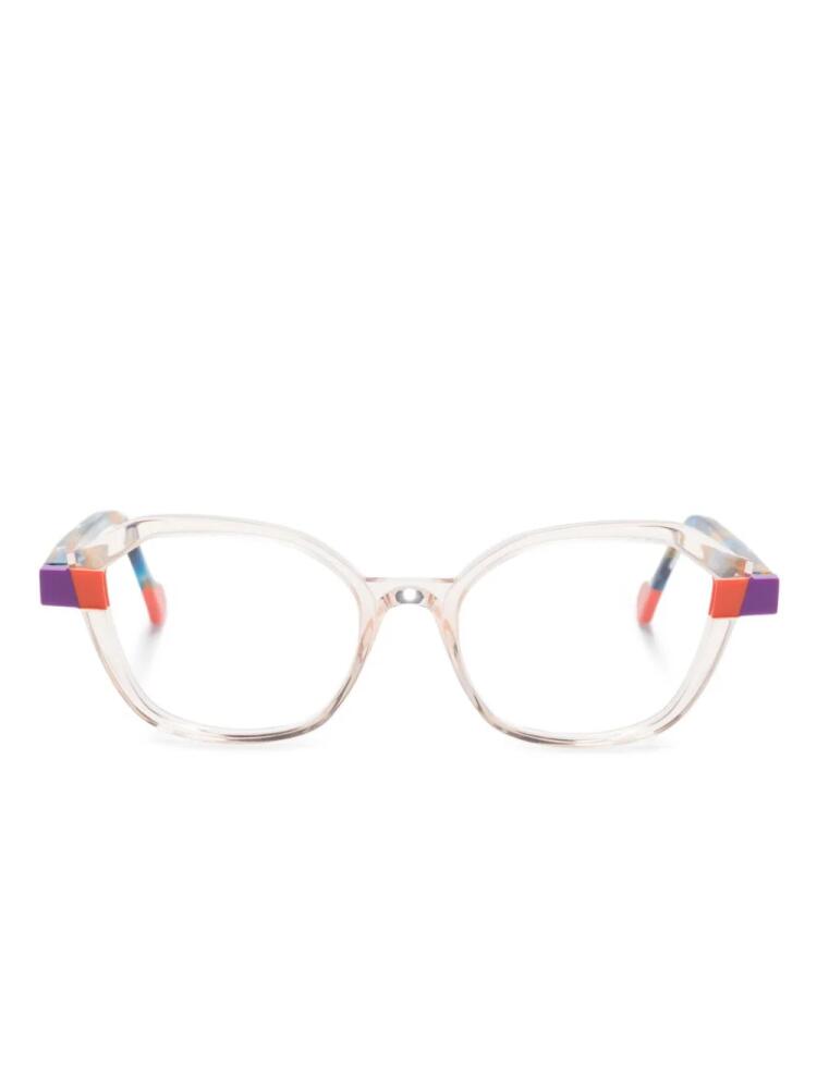 Face À Face Blink cat-eye frame glasses - Blue Cover