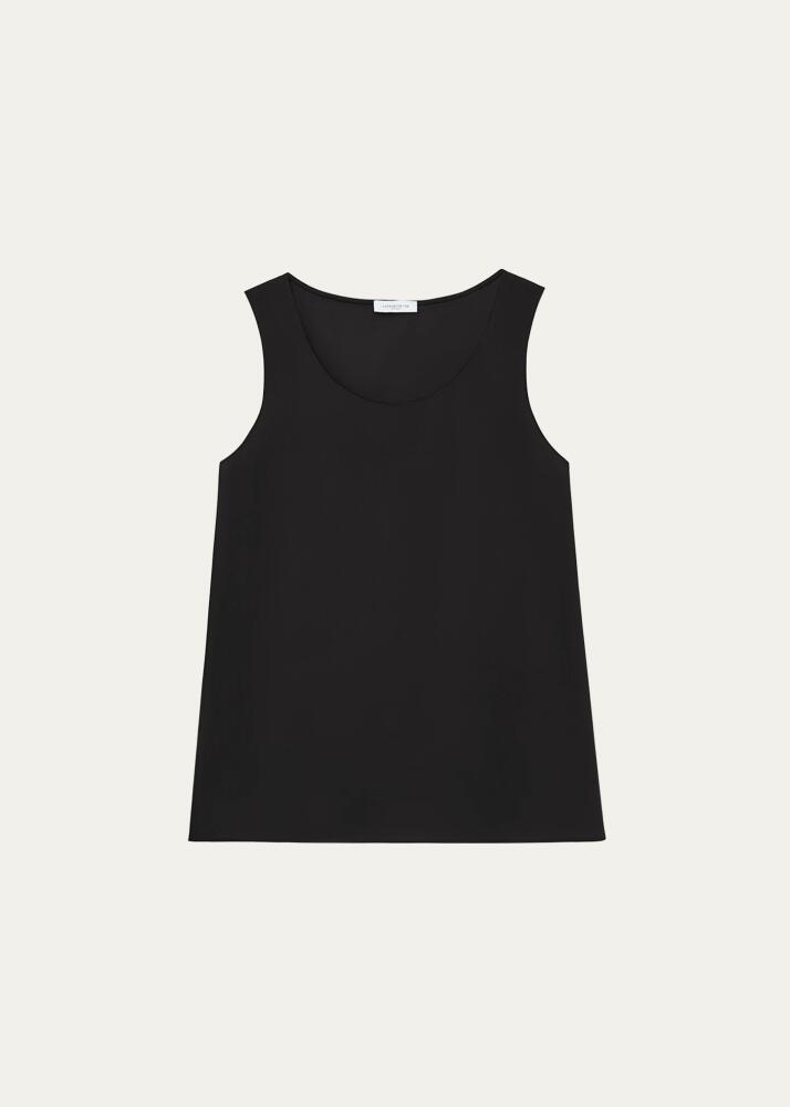 Lafayette 148 New York Finnley Scoop Neck Tank Cover