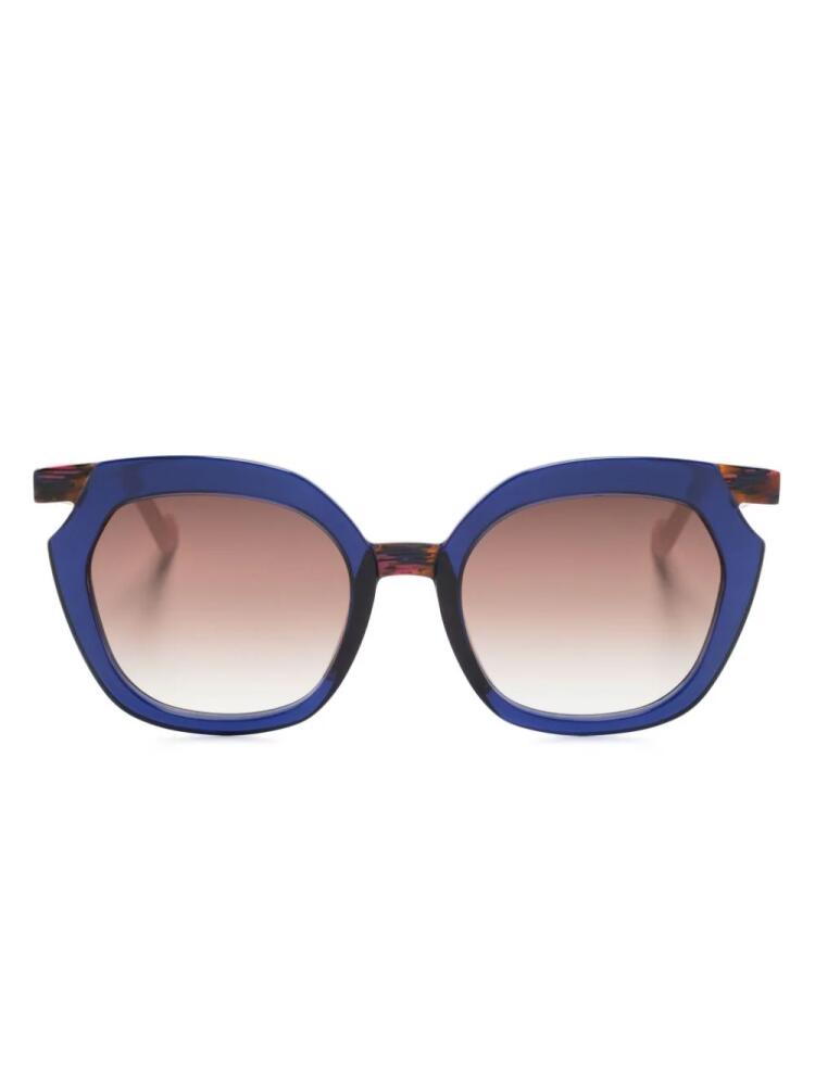 Face À Face Ninna2 oversize-frame sunglasses - Blue Cover