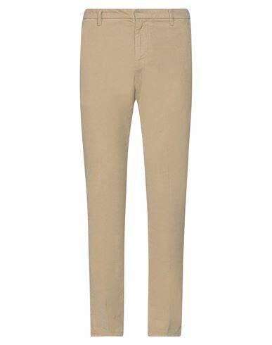 Dondup Man Pants Beige Cotton, Elastane Cover