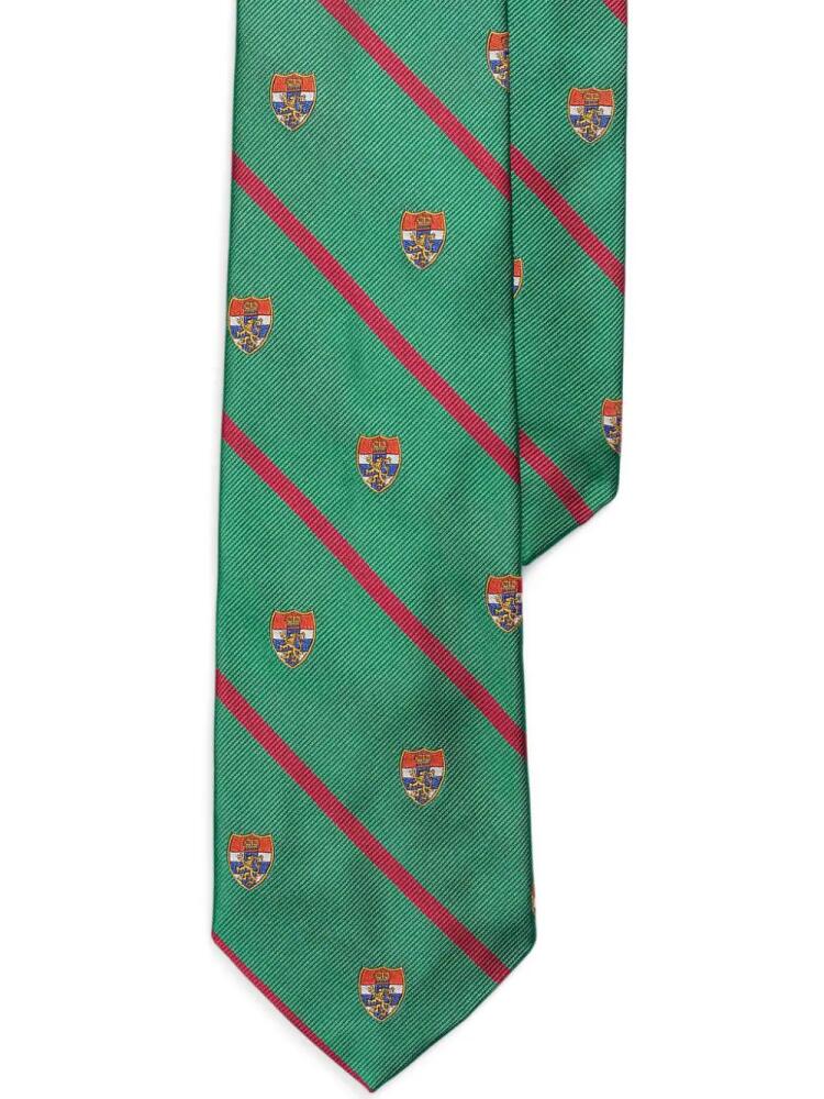 Polo Ralph Lauren Club mulberry-silk tie - Green Cover