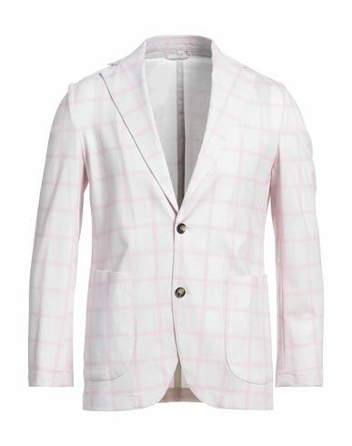 Giampaolo Man Blazer Pink Viscose, Polyamide, Elastane Cover