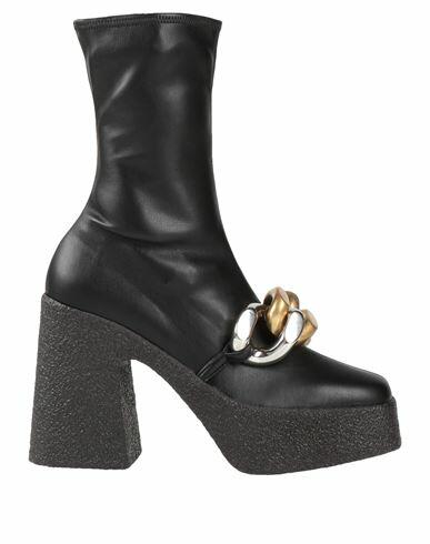 Stella Mccartney Woman Ankle boots Black Textile fibers Cover