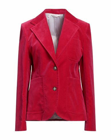 Victoria Beckham Woman Blazer Fuchsia Cotton, Elastane Cover