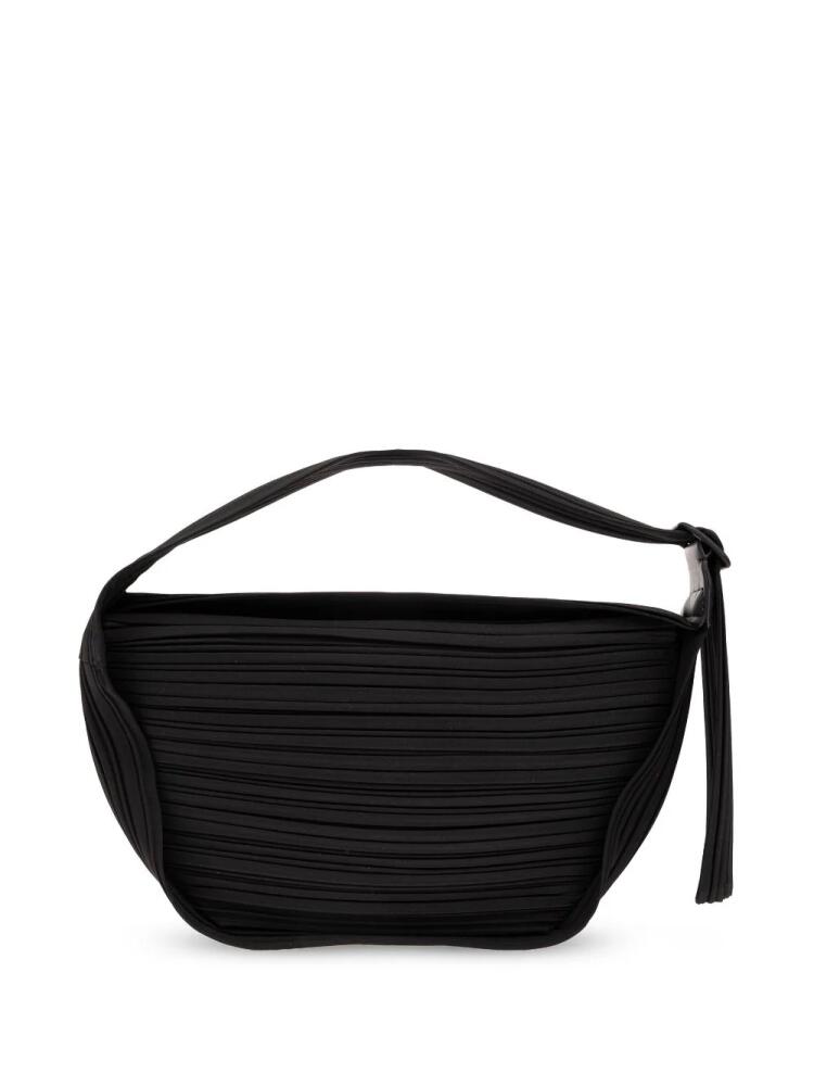 Pleats Please Issey Miyake plissé zipped tote bag - Black Cover