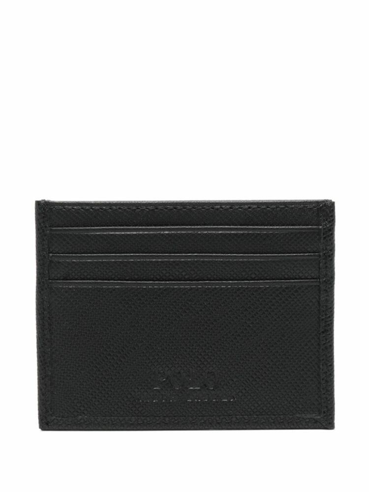 Polo Ralph Lauren Saffiano leather card holder - Black Cover