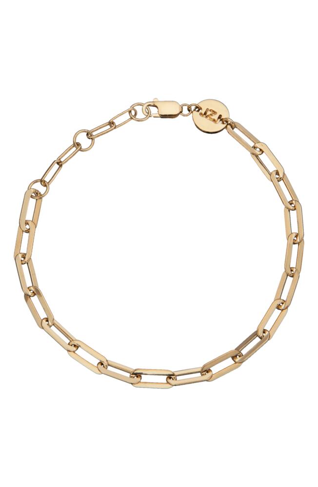 Jennifer Zeuner Maggie Chain Link Bracelet in Yellow Gold Cover