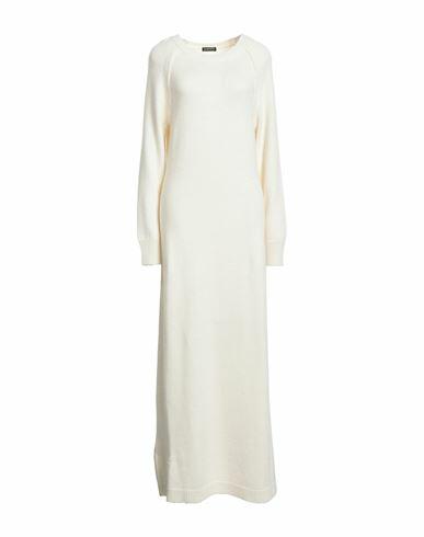 Ann Demeulemeester Woman Maxi dress Ivory Alpaca wool, Wool, Cashmere Cover