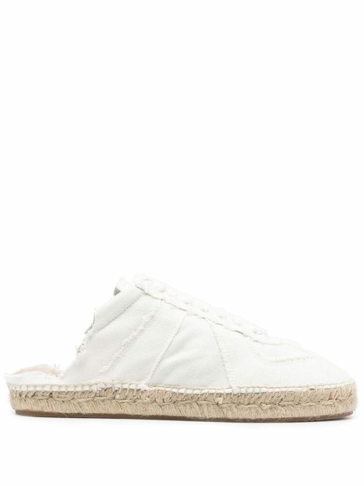 Maison Margiela Replica canvas espadrille mules - White Cover