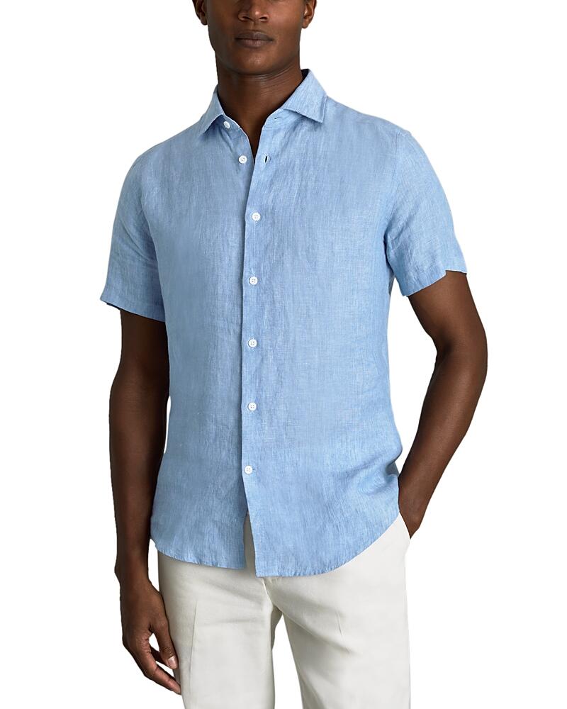 Reiss Holiday Linen Shirt Cover