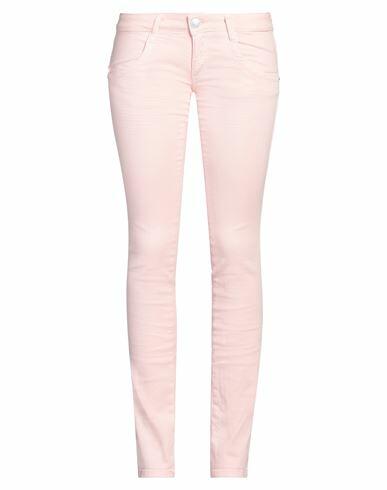 Kocca Woman Jeans Light pink Cotton, Lycra Cover