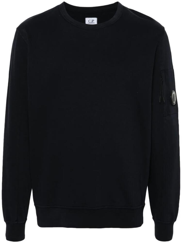 C.P. Company Lens-detail sweatshirt - Blue Cover