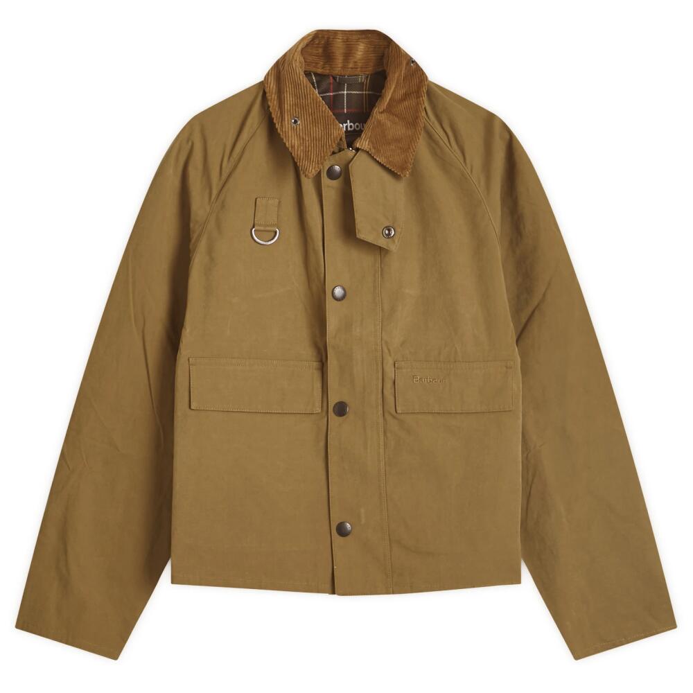 Barbour Men's Spey Casual Jacket in Dark Sand Cover