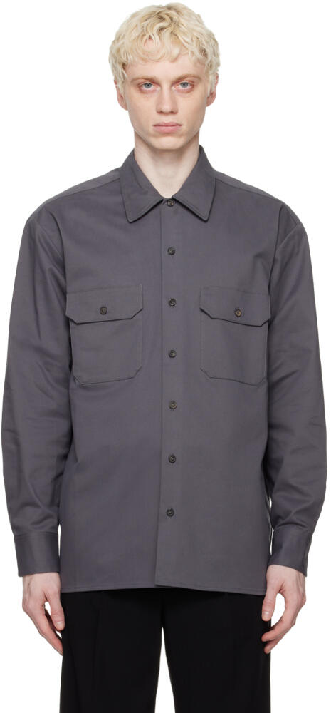 Ghiaia Cashmere Gray Working Shirt Cover