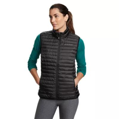 Eddie Bauer Women's Microlight Down Vest Cover