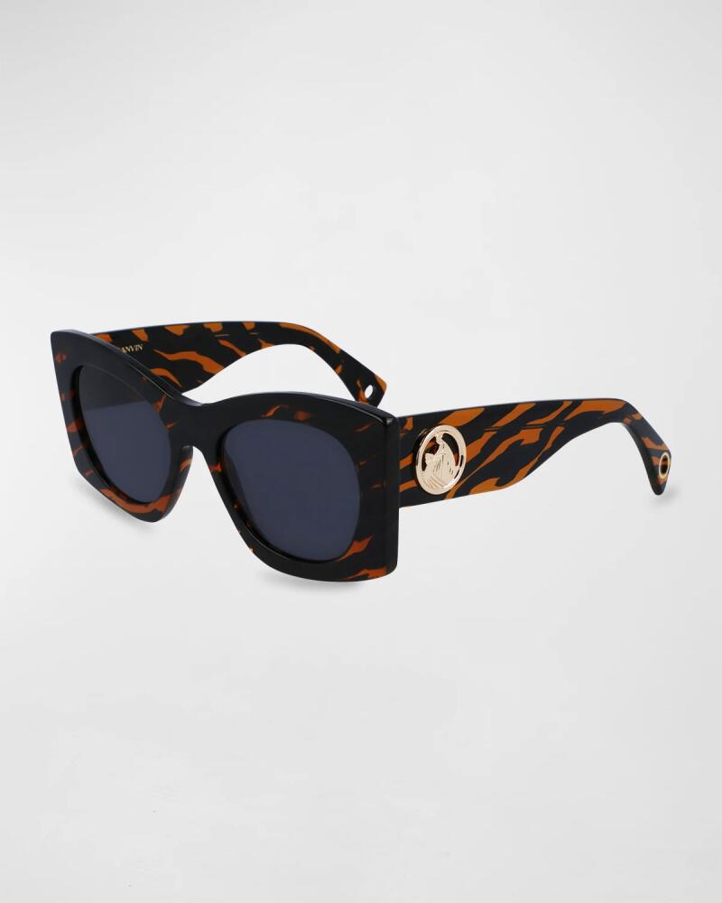 Lanvin Mother & Child Logo Acetate Butterfly Sunglasses Cover