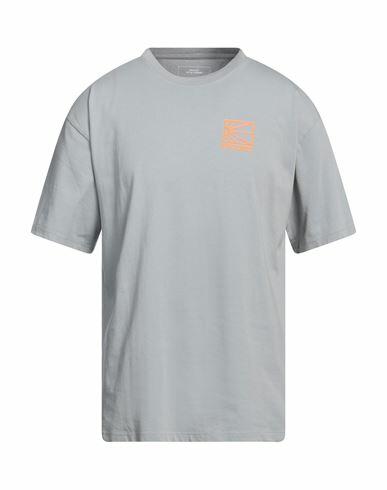 Rassvet Man T-shirt Light grey Cotton Cover