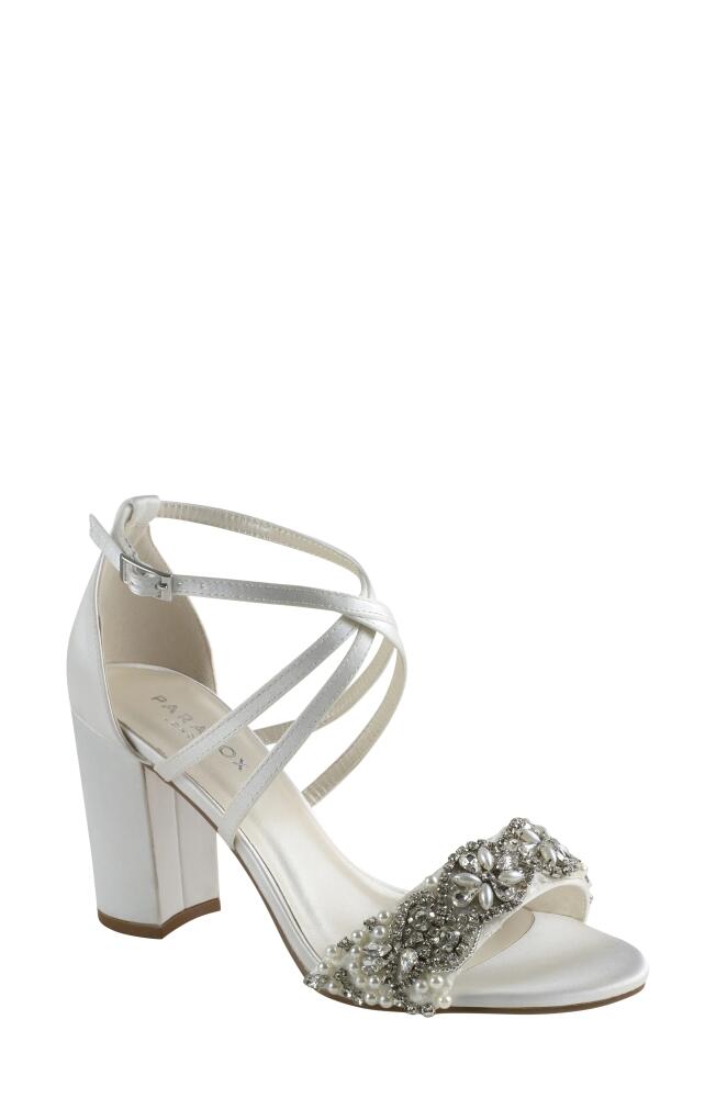 Paradox London Pink Hira Block Heel Sandal in Ivory Cover