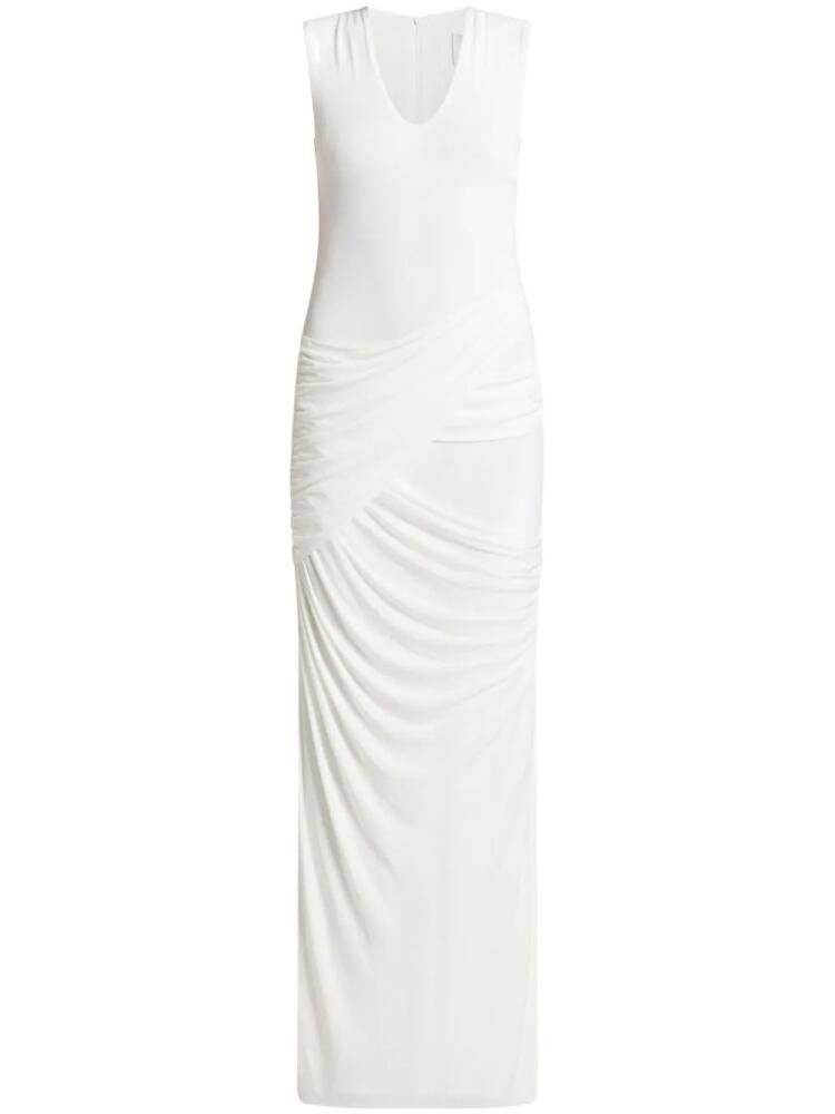 CHATS BY C.DAM tana maxi dress - White Cover