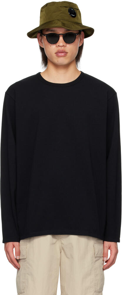 nanamica Black COOLMAX Long Sleeve T-Shirt Cover