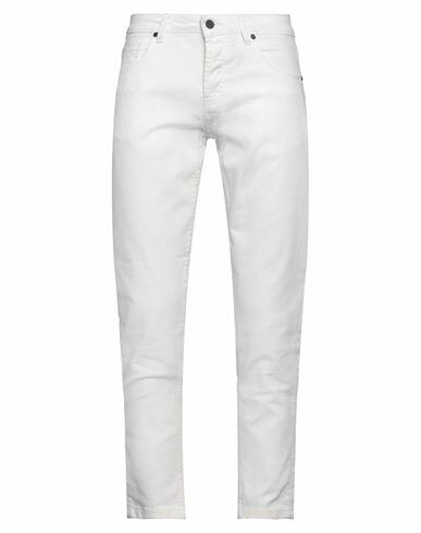 Hamaki-ho Man Pants White Cotton, Elastane Cover